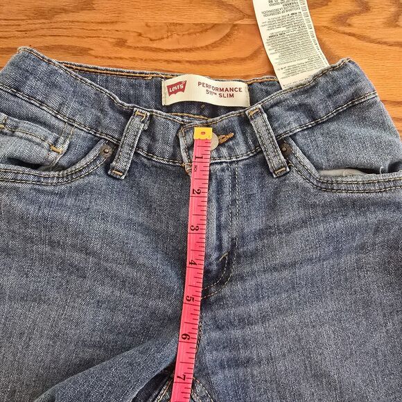 Levi's 511 Men's/Boys Jeans Red Tag 24W 25L Reg 8 - Picture 9 of 11